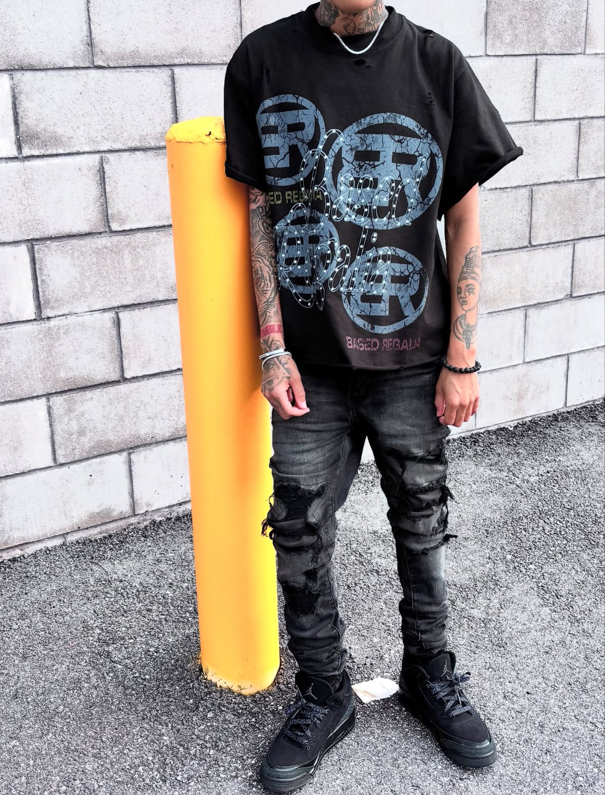 “REGALIA” Rhinestone Tee