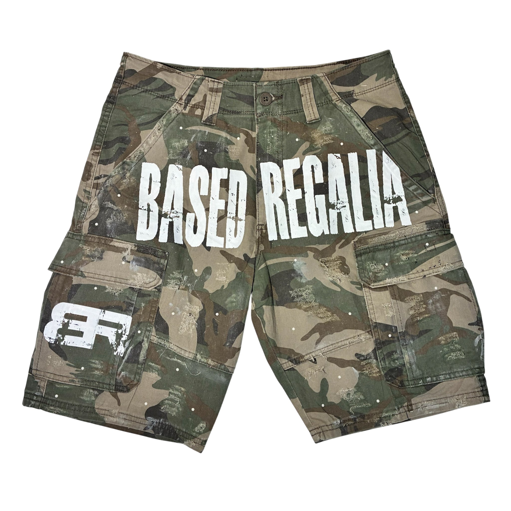 REGALIA Pearlized Camo Shorts
